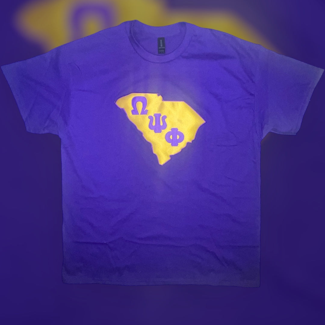 State Embroidered Tee
