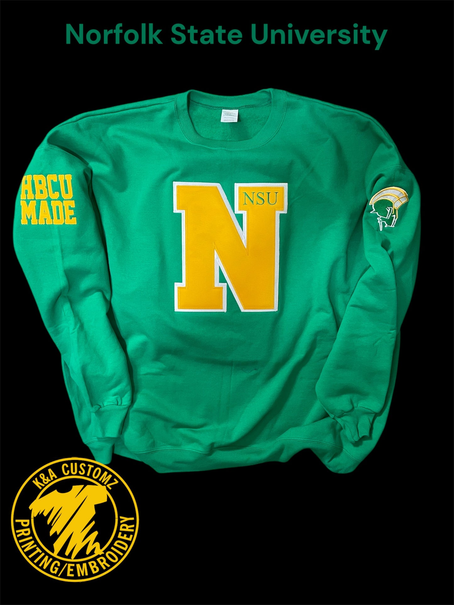 Varsity Letter “NSU” Sweatshirt