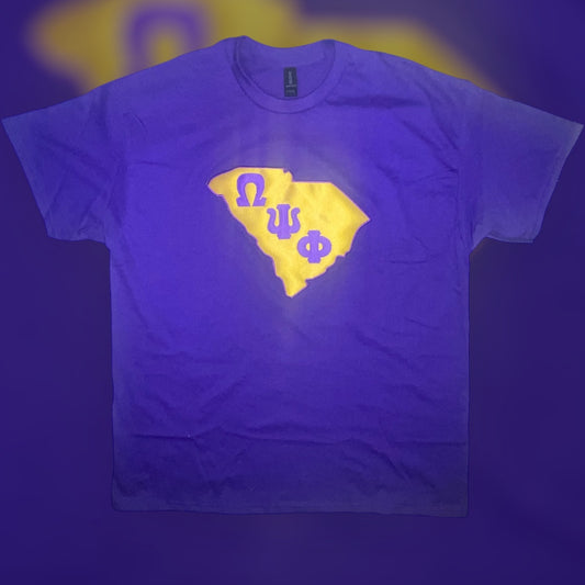 State Embroidered Tee
