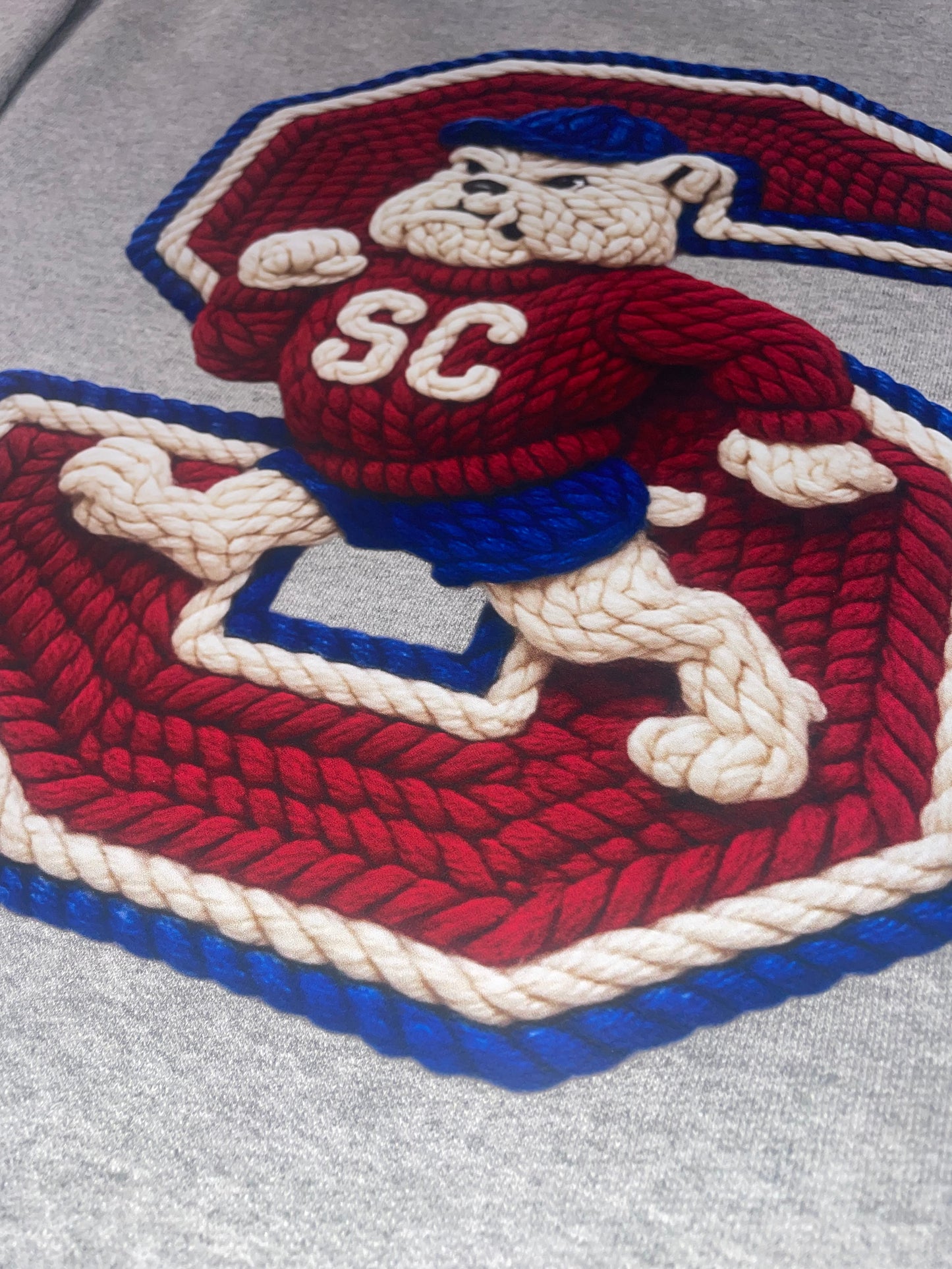 SCSU “Crochet Logo ” Crewneck Sweatshirt