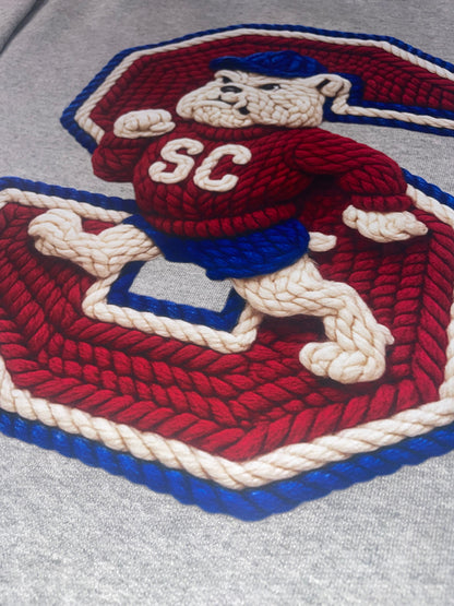 SCSU “Crochet Logo ” Crewneck Sweatshirt