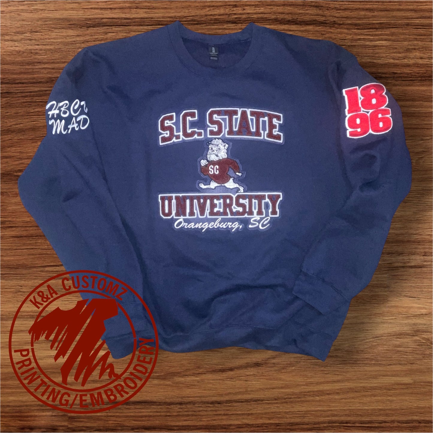 SC State Chenille Crewneck Sweatshirt