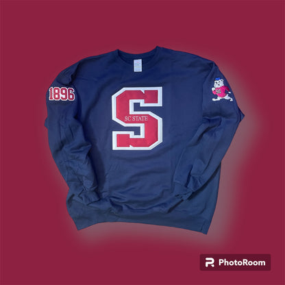 SCSU Varsity Letter "S" Sweatshirt