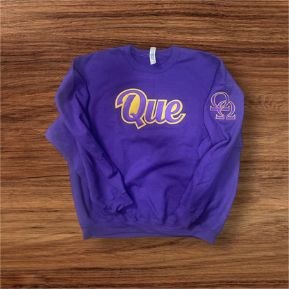“QUE” Crewneck Sweatshirt
