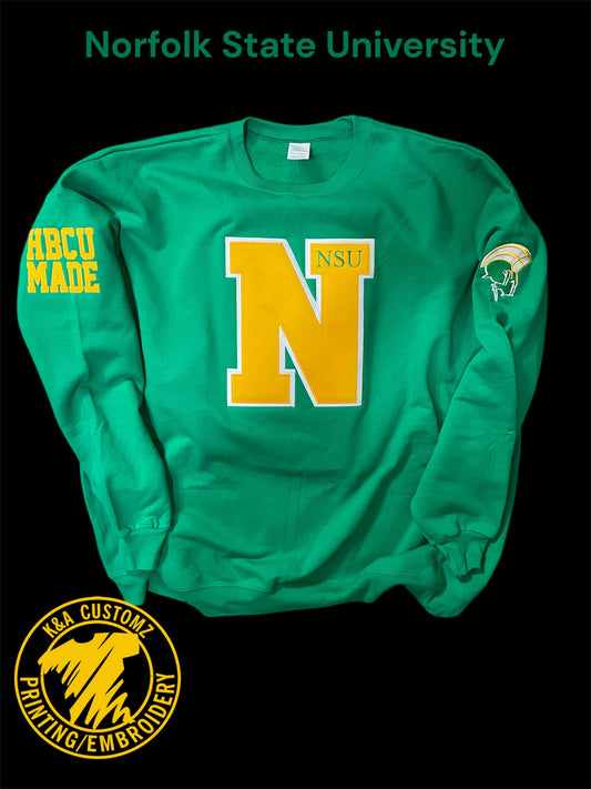 Varsity Letter “NSU” Sweatshirt