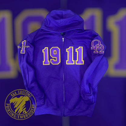 OPP - 1911 Full Zip Hoodie