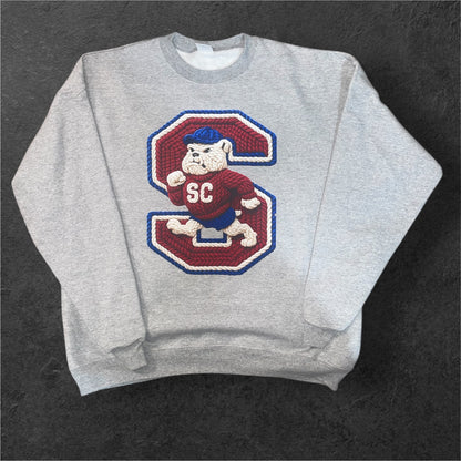 SCSU “Crochet Logo ” Crewneck Sweatshirt