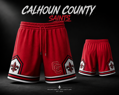Calhoun County Saints Basketball Shorts