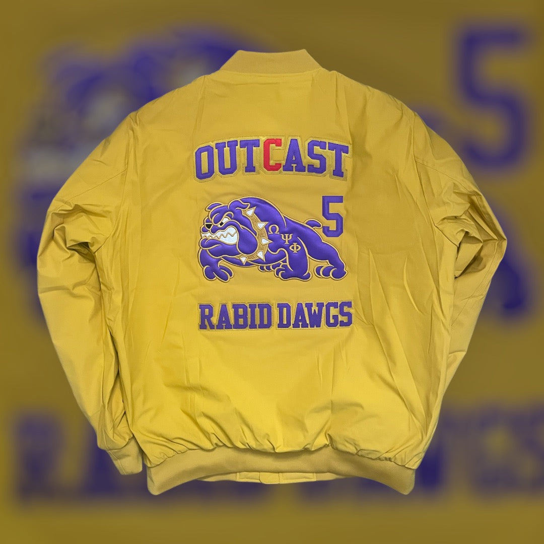 CUSTOM FLIGHT JACKET with Letters and Shield
