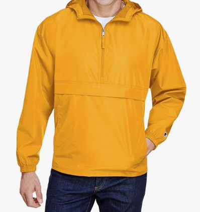 Champion 1/4 Zip Lightweight Packable Jacket